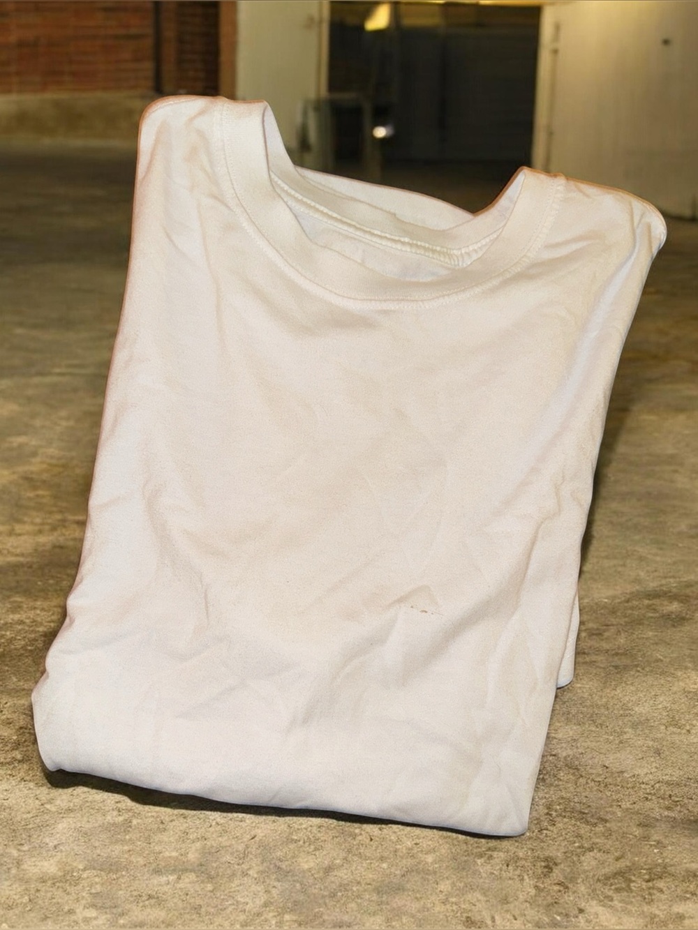 Classic White Crewneck Boy’s Shirt